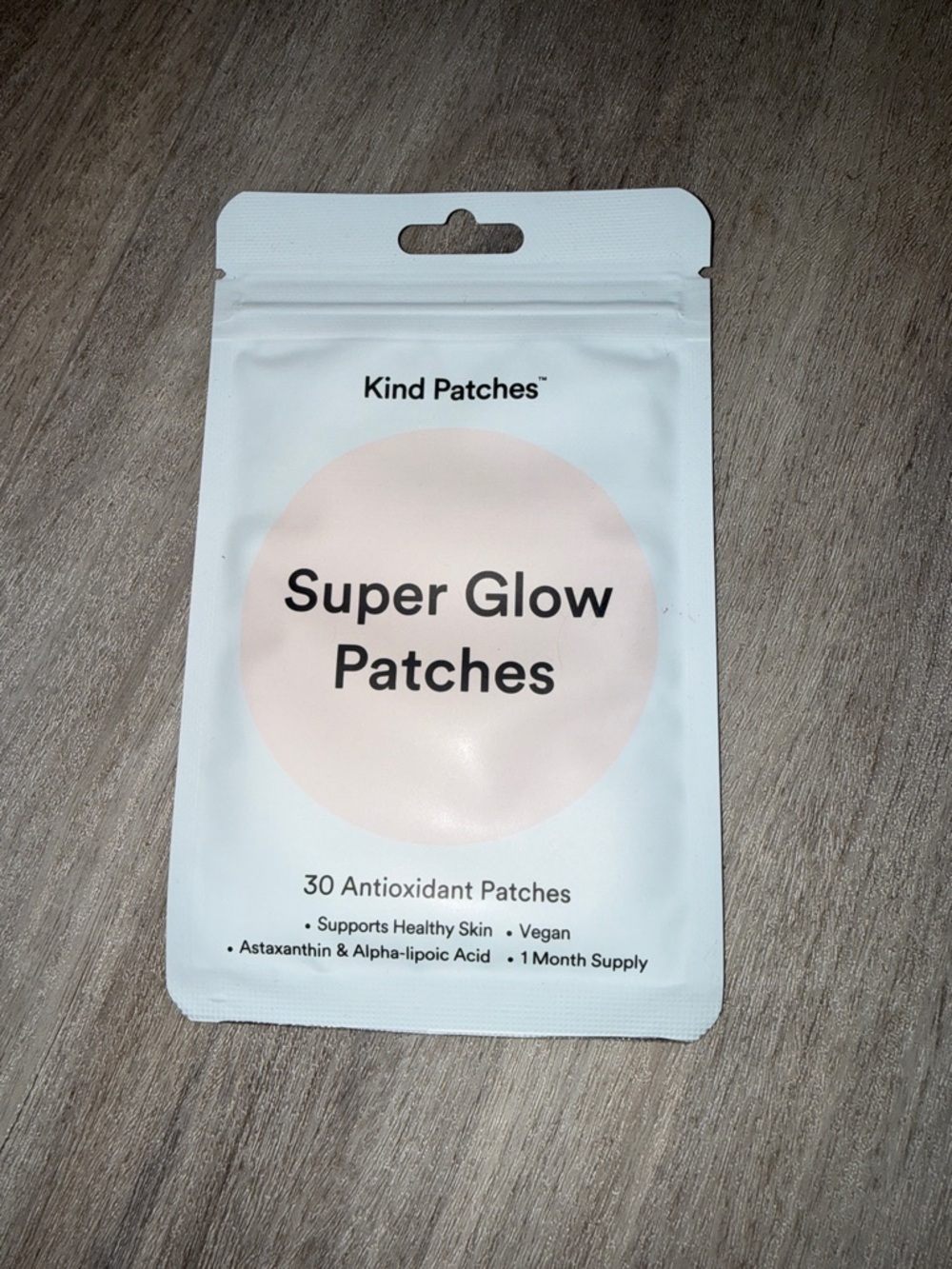 Super Glow Patches - Light Pink Antioxidant Skin Patches